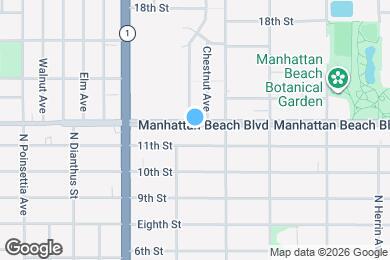 Map image of the property - 1220 Manhattan Beach Blvd