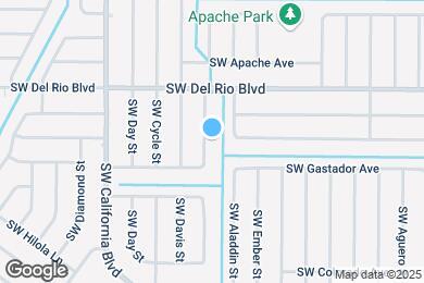 Map image of the property - 1857 SW Agnes St
