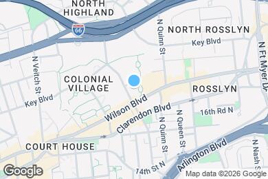 Map image of the property - 1728 Queens Ln