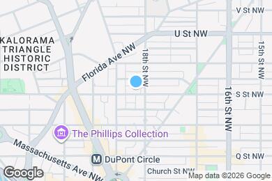 Map image of the property - Room in Shared 5 bed/2 bath home in Dupont Circle