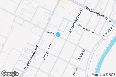 Map image of the property - 825 Date St