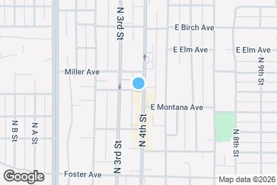 Map image of the property - 849 N 4th St