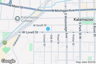 Map image of the property - 712 W Lovell St