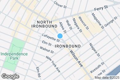 Map image of the property - 425 Lafayette St