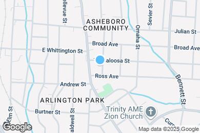 Map image of the property - 1308 Pearson St