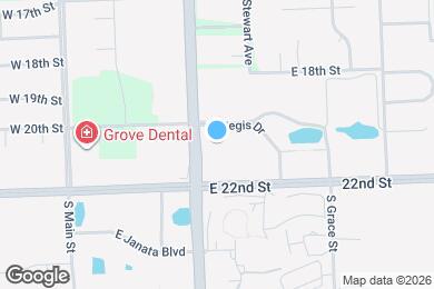 Map image of the property - The Haven at Highland ( Lombard )