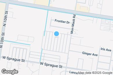 Map image of the property - 410 Downing Ave