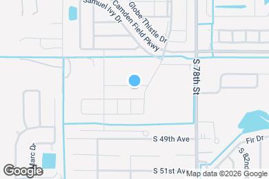 Map image of the property - 7329 Canterbury Bells Ct