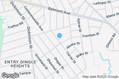 Map image of the property - 45 Carver St