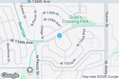 Map image of the property - 13389 N Mariposa Ct
