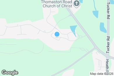 Map image of the property - 701 Thomaston Crossing