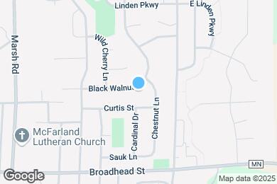 Map image of the property - 5807 Black Walnut Dr