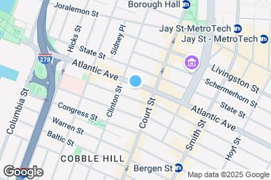 Map image of the property - 180 Atlantic Ave
