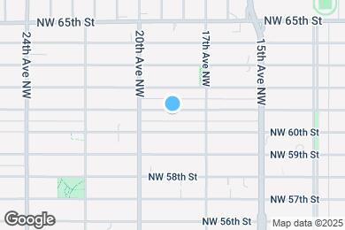 Map image of the property - 1737 NW 61st St