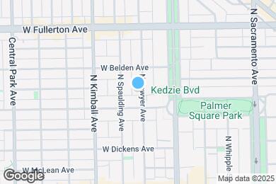 Map image of the property - 2220 N Sawyer Ave