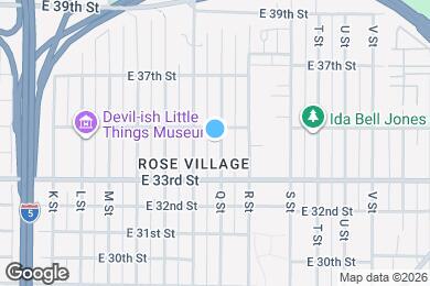 Map image of the property - 3410 Q St