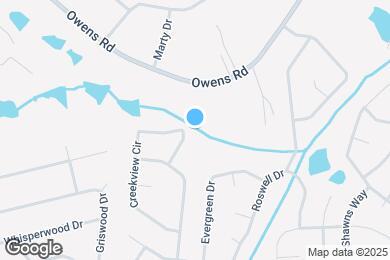 Map image of the property - 219 Creekview Cir