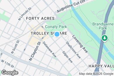 Map image of the property - 1611 N Rodney St