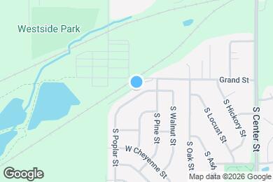 Map image of the property - 516 S Poplar St