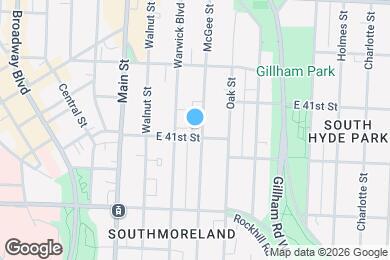 Map image of the property - 4060 McGee St