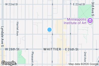 Map image of the property - 2450 Blaisdell Ave