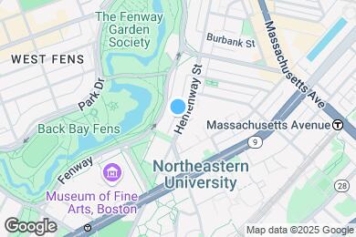 Map image of the property - 157-165 Hemenway St