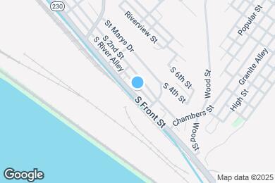 Map image of the property - 713 S Front St