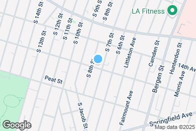 Map image of the property - 450 15th Ave