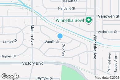 Map image of the property - 20315 Hamlin St