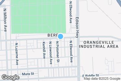 Map image of the property - 3009 Federal St
