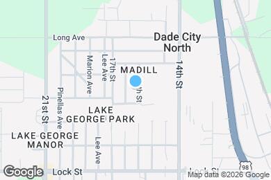 Map image of the property - 15301 16th St
