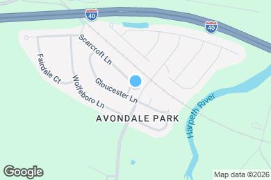 Map image of the property - 1208 Scarcroft Ln