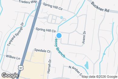 Map image of the property - 2207 Joann Dr