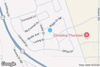 Map image of the property - 207 March Dr NE