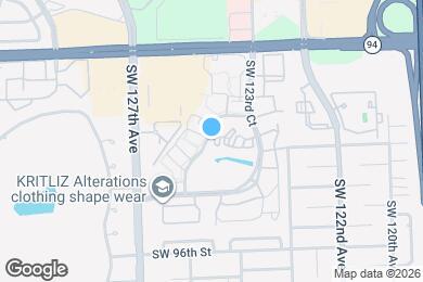 Map image of the property - 9135 SW 125th Ave