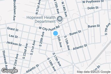 Map image of the property - 1609 Buren St