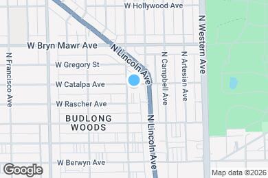Map image of the property - 2555 W Catalpa Ave