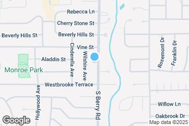 Map image of the property - 1620 S Berry Rd