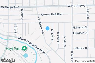 Map image of the property - 8627 Ludington Ct