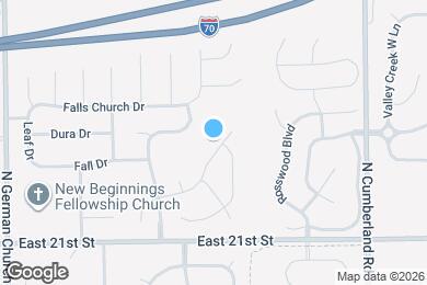 Map image of the property - 2240 Prairie Fire Ln