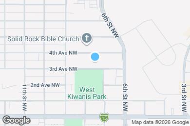 Map image of the property - Vista Villa Apartments