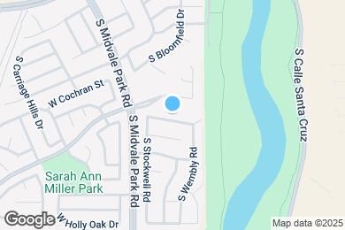 Map image of the property - 1494 W Kennington Ave
