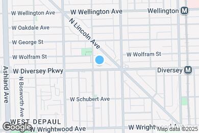 Map image of the property - 1246 W Diversey Pky