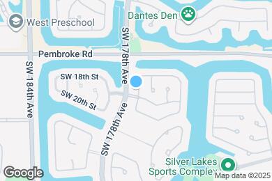 Map image of the property - 1868 SW 177th Ave