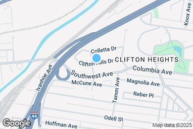 Map image of the property - 6448 Clifton Hills Dr