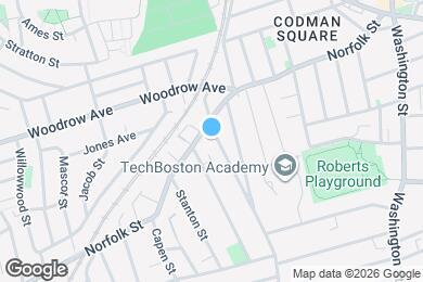 Map image of the property - 21 Milton Ave