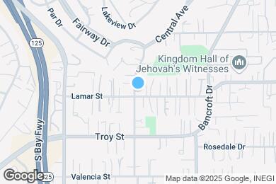 Map image of the property - 8806 Lamar St