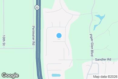 Map image of the property - 10721 Long Cove Ct