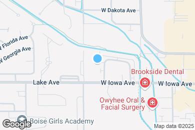 Map image of the property - 1324 S Edgewater Cir