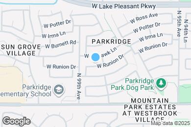Map image of the property - 9830 W Runion Dr